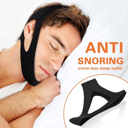 Snore Stop Belt Chin Apnea Jaw Solution Strap Sleep Helper